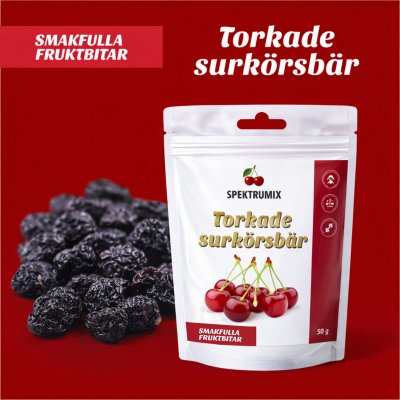 Spektrumix Torkade surkörsbär 50g