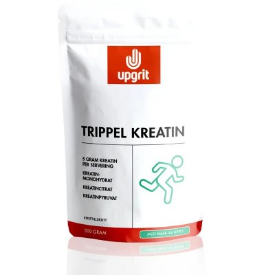 Upgrit Trippel Kreatin Äpple 300 gram
