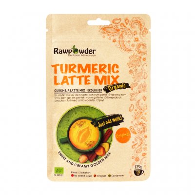 Rawpowder Turmeric Latte Mix Original 125g EKO