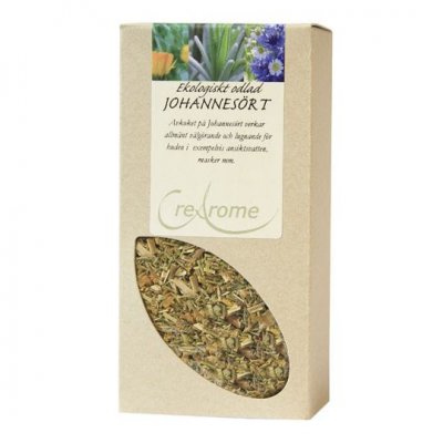 Crearome Johannesört Äkta Eko 100g