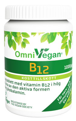 Omnisym Pharma OmniVegan B12 120 tabletter