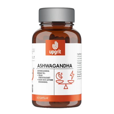 Upgrit Ashwagandha 60 kapslar
