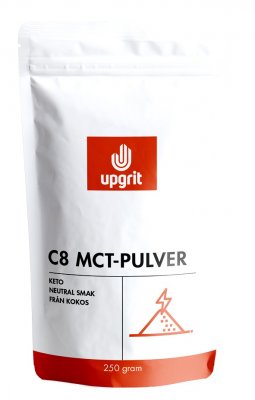 Upgrit C8 MCT-pulver 250 g