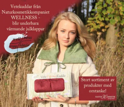 Senses by Nature Vetekudde lila/svart