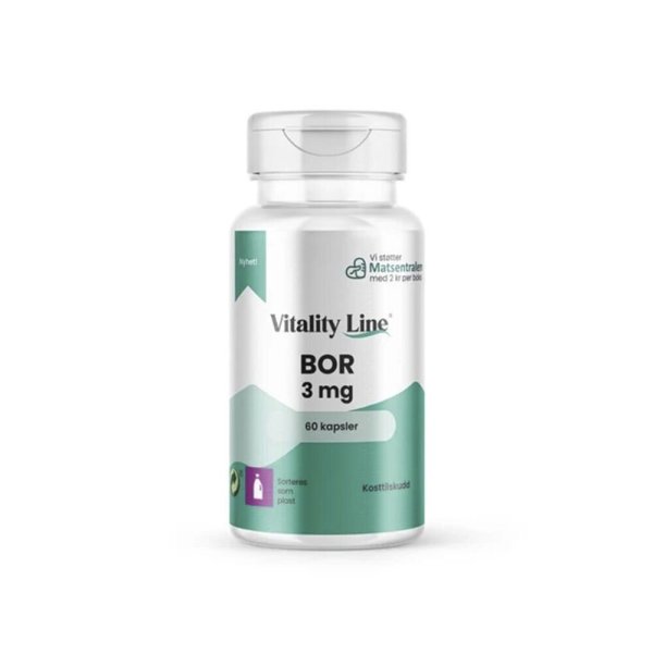 Vitality Line Bor 60 kapslar