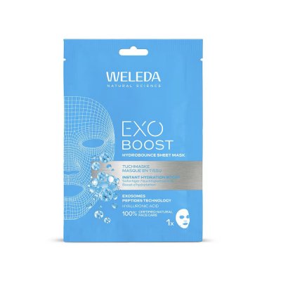 Weleda Exo Boost Hydrobounce Sheet Mask 20ml