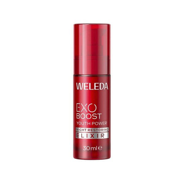 Weleda Exo Boost Youth Power Night Restoring Elixir Pomegranate 30 ml