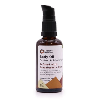 Ancient Wisdom Kroppsolja Sandalwood & Myrrh 50 ml